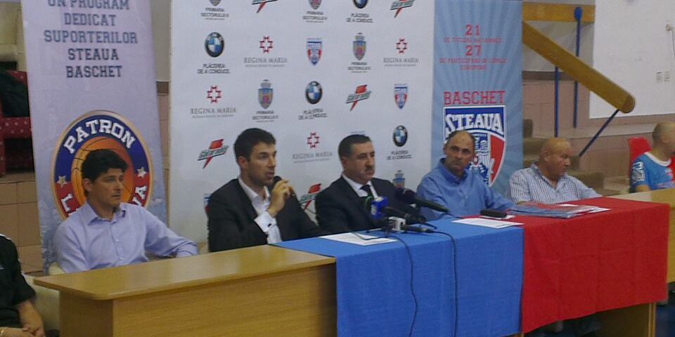 Secția de baschet a clubului Steaua București a lansat oficial programul „socios”