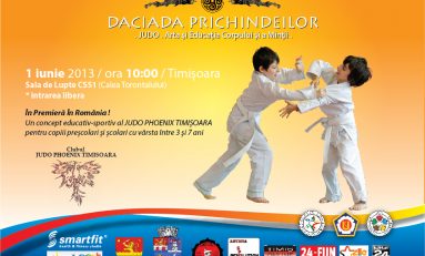 1 iunie va fi sărbătorit prin sport la Daciada Prichindeilor
