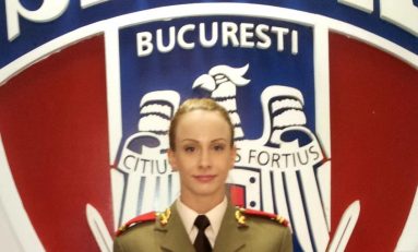 Sandra Izbașa a fost înaintată la gradul de locotent al Armatei Române!