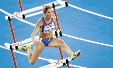 Angela Moroșanu, locul I în proba de 400 metri garduri la Rabat