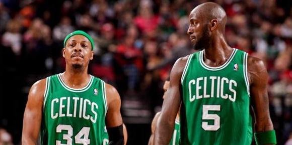 Kevin Garnett și Paul Pierce au plecat de la Boston Celtics