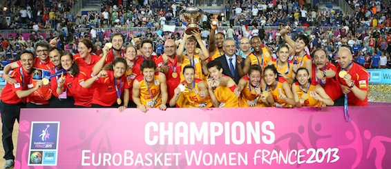 Spania este campioana Europei la baschet feminin