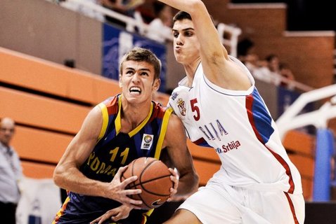 A treia înfrângere pentru România la Campionatul European de baschet U20