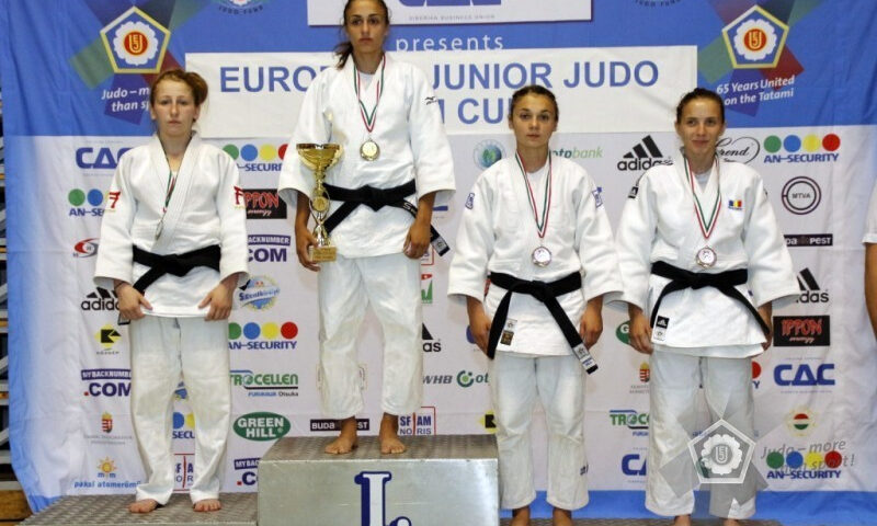 Trei medalii pentru judoka români la Cupa Europeană pentru juniori