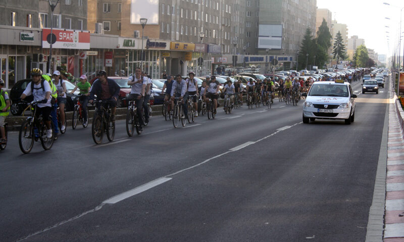Zi plină pentru bicicliștii din Brașov