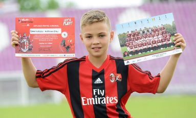 Câştigătorii ediţiei a V-a a Milan Junior Camp