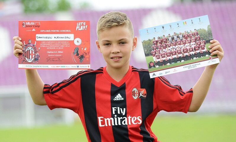 Câştigătorii ediţiei a V-a a Milan Junior Camp