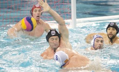 Trei victorii în trei meciuri pentru naționala de polo