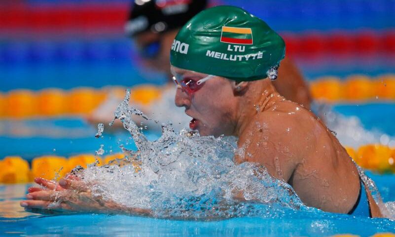 Ruta Meilutyte, record mondial la 100m bras
