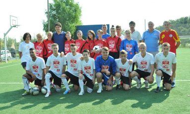 Campionii Cupei Coca-Cola s-au antrenat la baza sportivă a naţionalei de fotbal