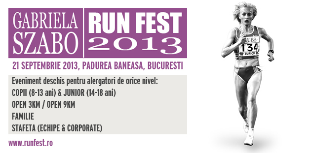 Gabriela Szabo îi invită pe amatorii de mişcare să alerge în Pădurea Băneasa