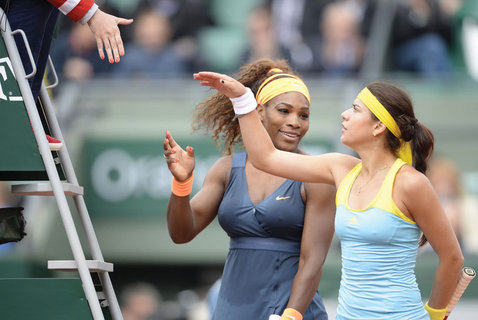 Sorana, învinsă de Serena