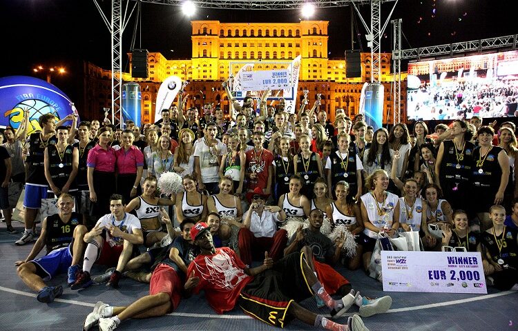 Românii, din nou printre cei mai buni din lume la baschet 3 la 3