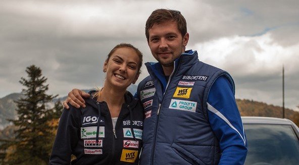 Roxana Ionescu, copilotul lui Adrian Grigore la Iasi