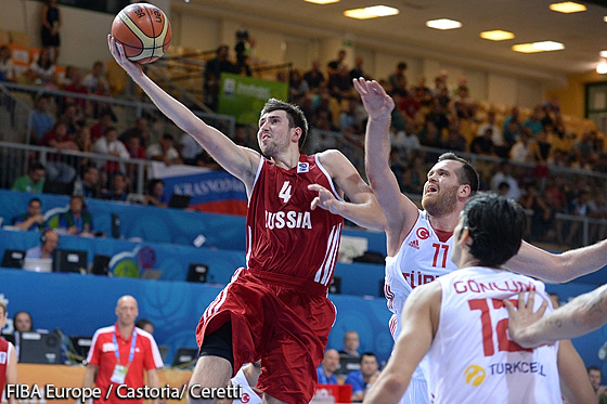 Eurobasket 2013: Turcia și Rusia, eliminate