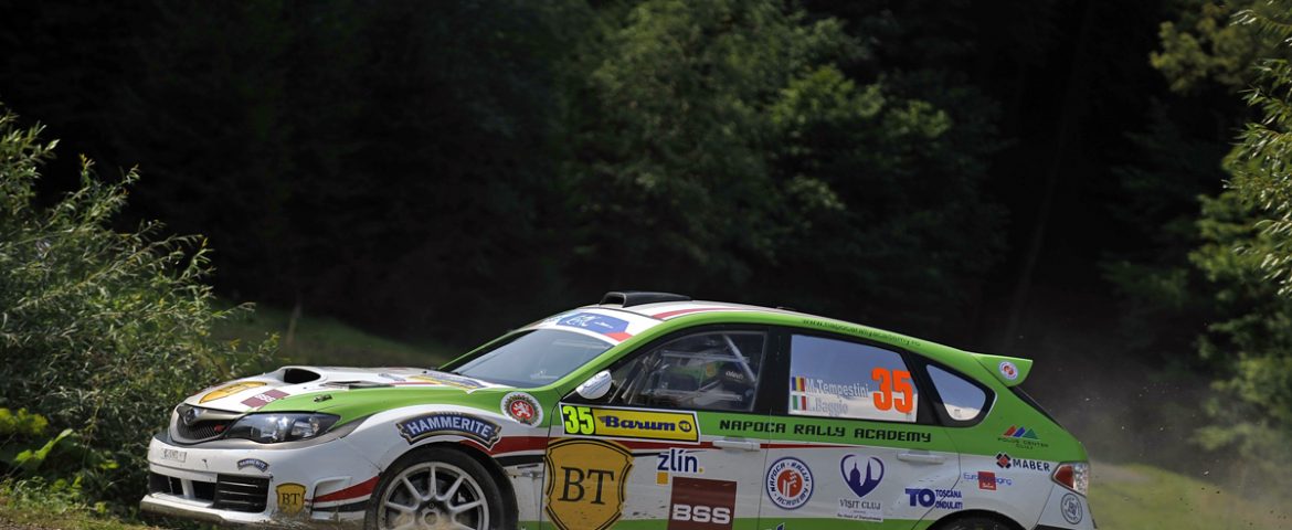 Napoca Rally Academy, lider pe echipe în ERC Production Cup