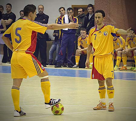 România va debuta mâine la Futsal EURO 2014