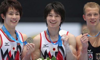 Kohei Uchimura, campion mondial la individual-compus