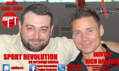 Nicu Dascălu vine la emisiunea "Sport Revolution" de la Sport Total FM