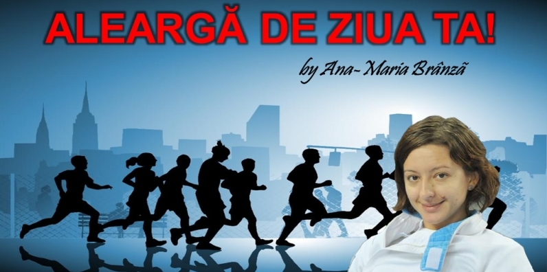 “Aleargă cu Ana-Maria Brânză”: un proiect deosebit