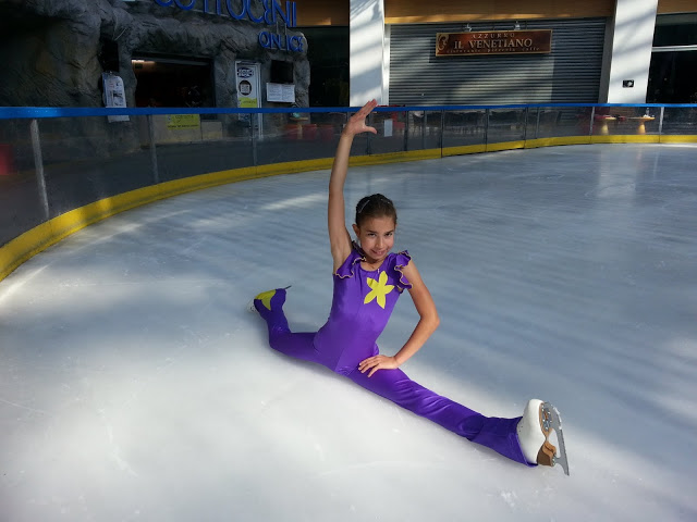 Ana Sofia Beșchea, o speranță a patinajului românesc