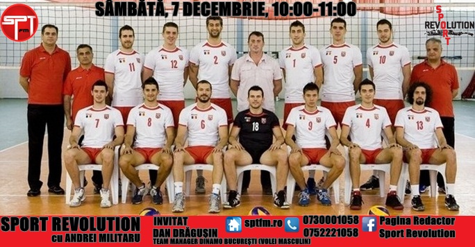 Ediţie voleibalistică a emisiunii “Sport Revolution”