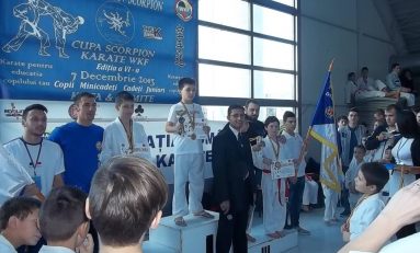 Tinerele speranţe ale karate-ului românesc s-au întâlnit la "Cupa Scorpion"