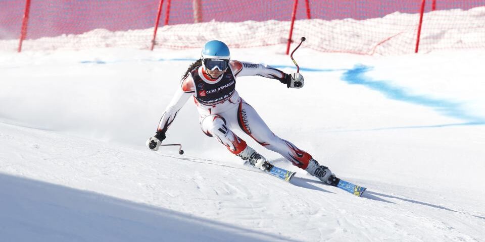 O franţuzoaică schiază pentru România