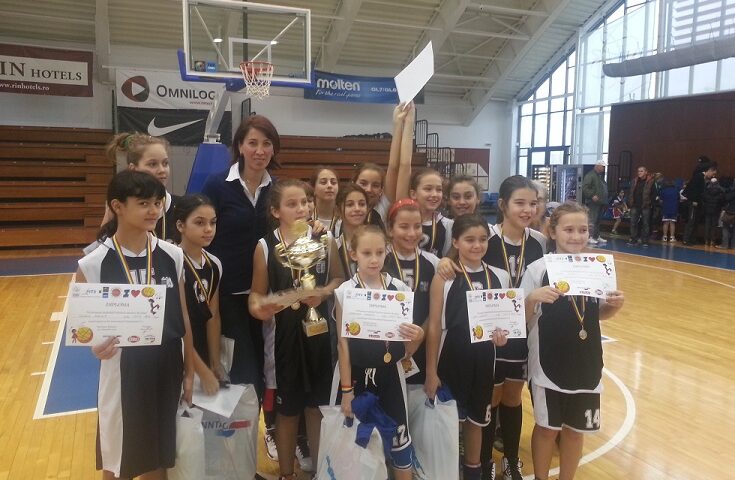 Svetlana Drăguşin a felicitat CSS 6 pentru câştigarea Turneului Internaţional de baschet U12