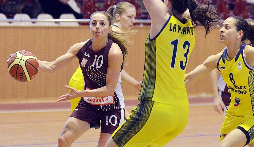 Florina Diaconu, cea mai bună marcatoare a Rapidului în ultimele două etape de campionat