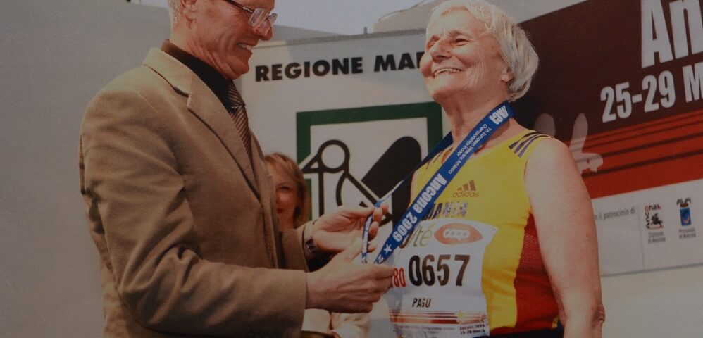 Încă o medalie de aur pentru Elena Pagu la 88 de ani