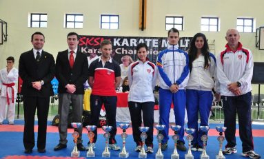 Rezultate meritorii obţinute de lotul naţional de karate WKC la o competiţie internaţională