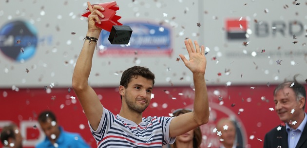 Grigor Dimitrov și-a respectat statutul de favorit: a câștigat BRD Năstase Țiriac Trophy