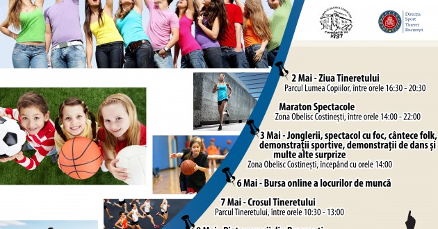 Ziua Națională a Tineretului, celebrată cu fast în București și Costinești