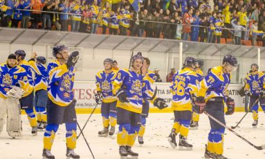 Corona Braşov este noua campioană a României la hochei pe gheaţă!