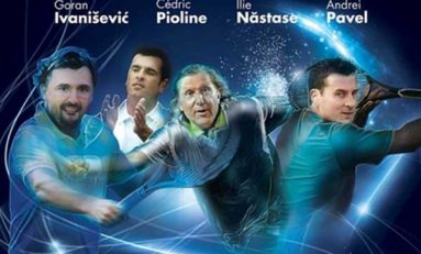 Meci demonstrativ de tenis la Arenele BNR: Năstase şi Pavel vs. Ivanisevic şi Pioline