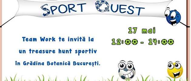 Sport Quest: Asociaţia Team Work dă liber la mişcare şi concurs!