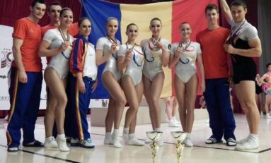 Gimnastică aerobică: Cinci medalii de aur şi două de bronz pentru sportivii români, la Borovets