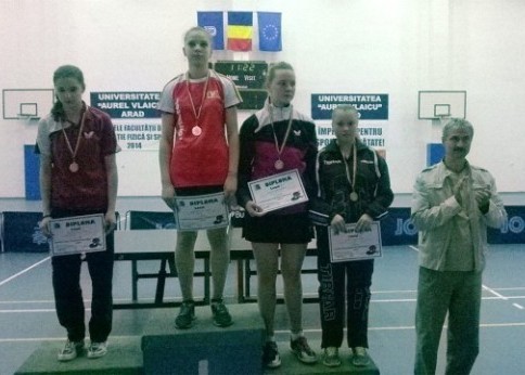 S-a încheiat C.N. Individual de Tenis de Masă – juniori I