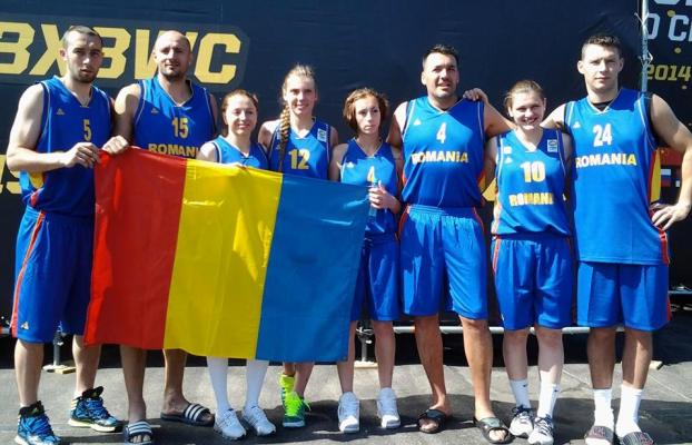 Tricolorii au debutat cu dreptul la CM de baschet 3×3