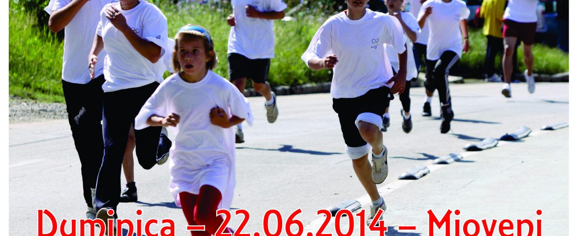 La Mioveni se va organiza Crosul “Ziua Olimpică”
