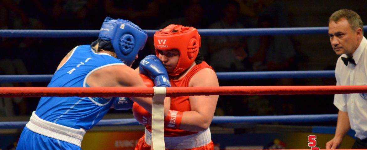 Luminița Turcin și Simona Sitar, medaliate cu bronz la CE de box feminin de la București