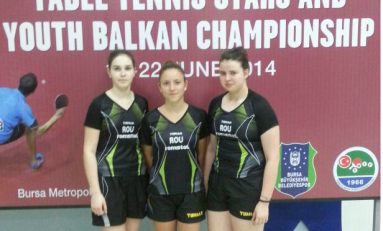 Tenis de masă: Patru medalii pentru echipele române de juniori şi cadeţi la Campionatele Balcanice