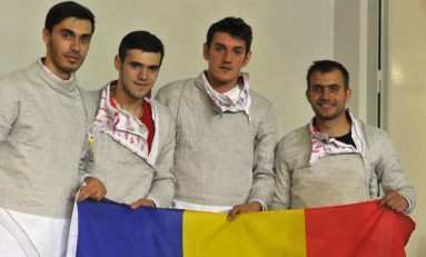Echipa masculină de sabie a României, locul 5 la CE de scrimă