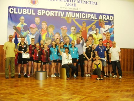 ACS Dumbrăviţa – campioana la tenis de masă pe echipe, la fete. Ultimele rezultate din C.N. pe echipe