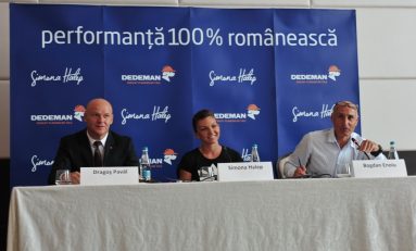 Simona Halep a semnat un parteneriat cu Dedeman, firmă care va construi 13 terenuri de tenis în viitor