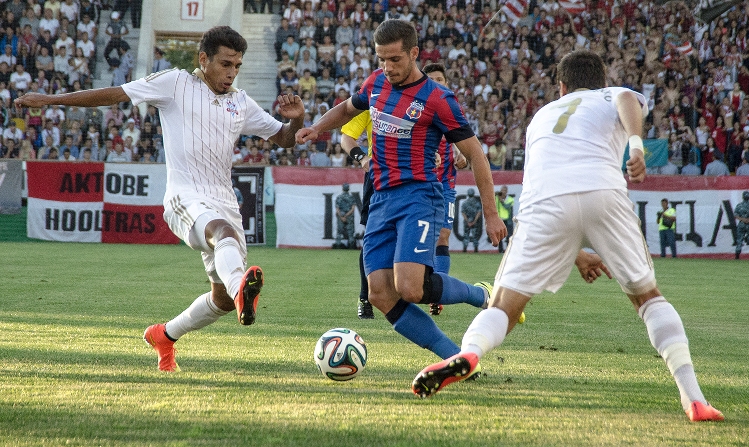 Steaua, învinsă de Dinamo Kiev, a ratat calificarea în primavara Europa League