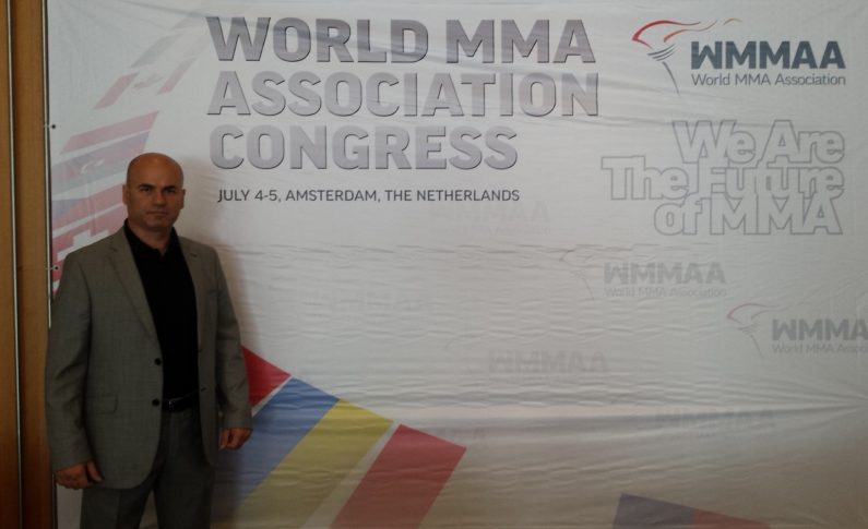 Amatto Zaharia, primul român din conducerea mondială a MMA-ului