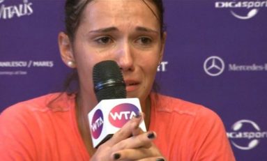 Raluca Olaru, în lacrimi după eliminarea din turneul de la Bucureşti