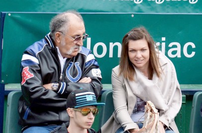 Simona Halep, susţinută de Ion Ţiriac la turneul US Open
